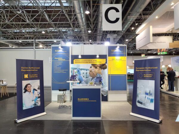 Our booth at Medica 2022 - visit us in Hall 12